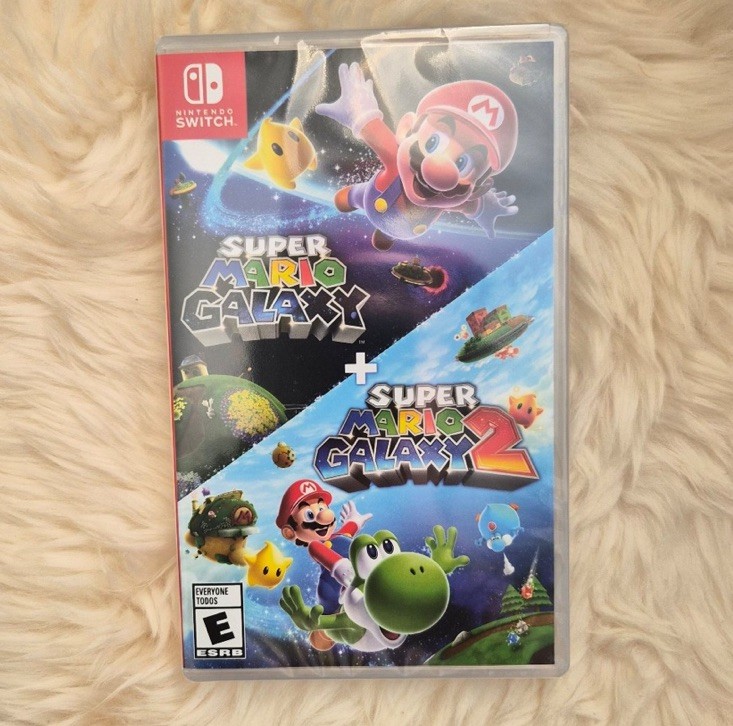 Super Mario Galaxy + Super Mario Galaxy 2 – Nintendo Switch BRAND NEW SEALED