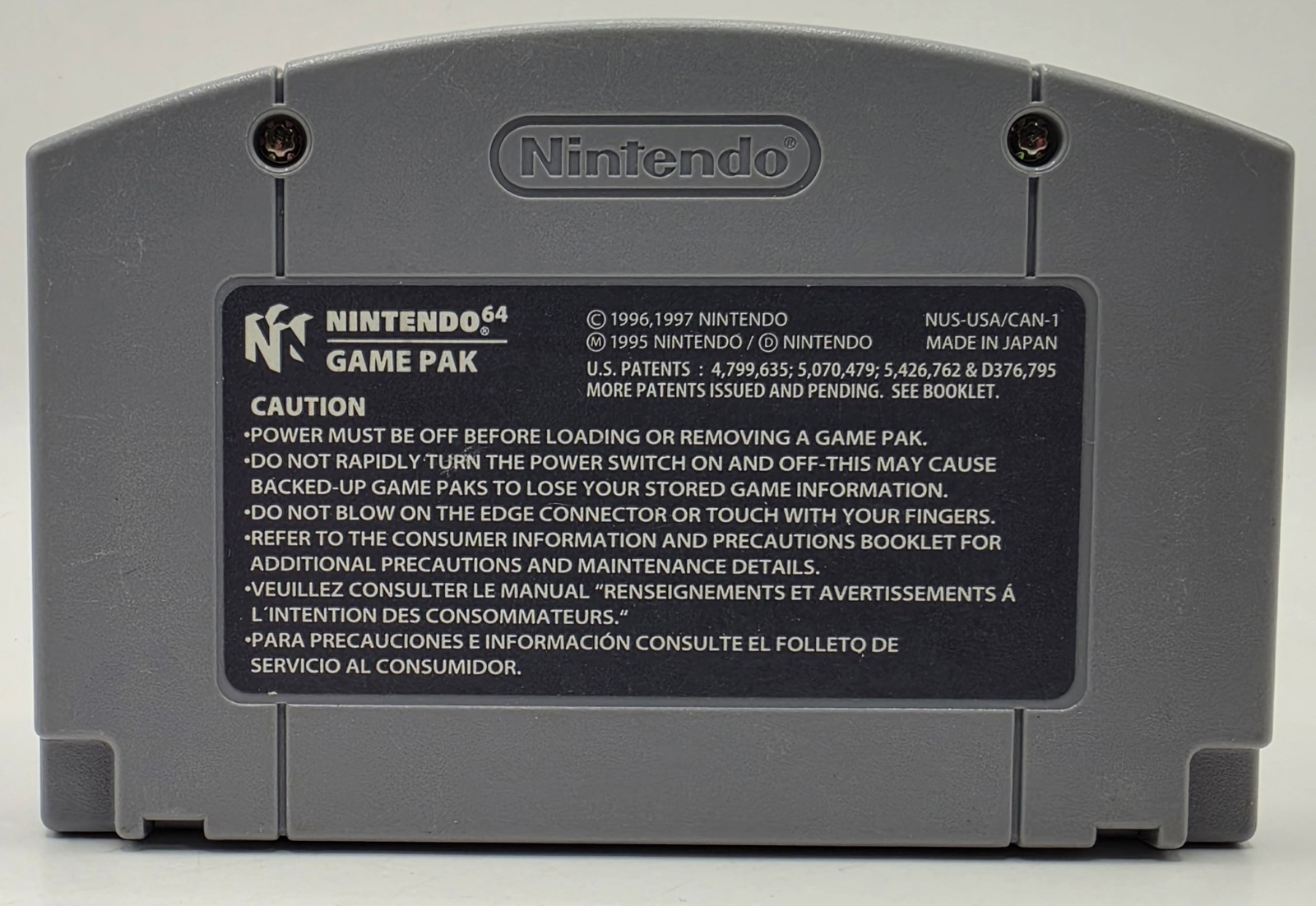 Cruis’n World N64 (Cruisin) Authentic Nintendo 64 Cartridge Only