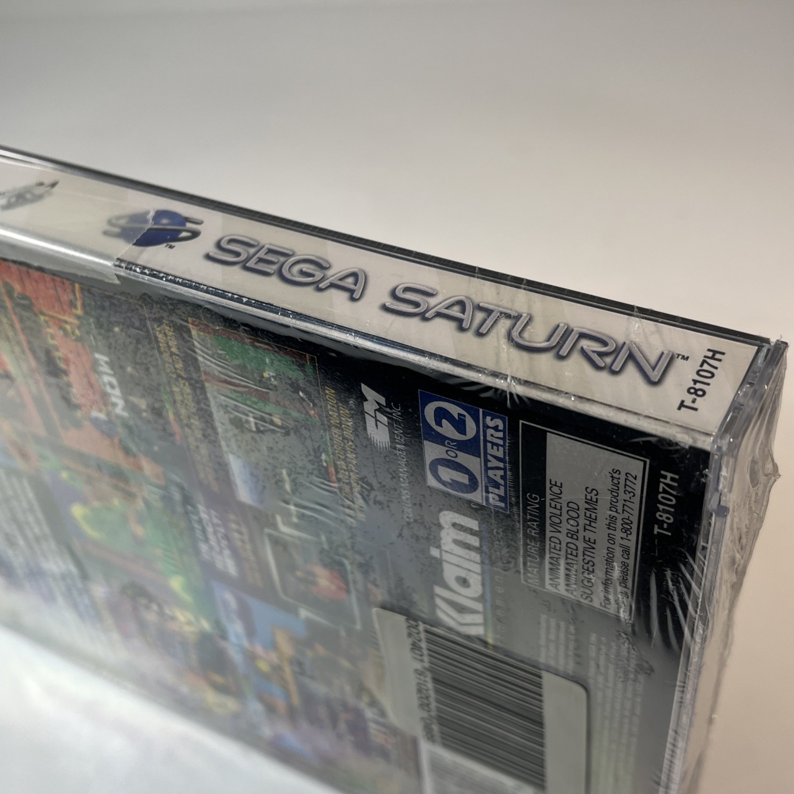 Revolution X (Sega Saturn, 1997) New & Factory Sealed Complete Aerosmith