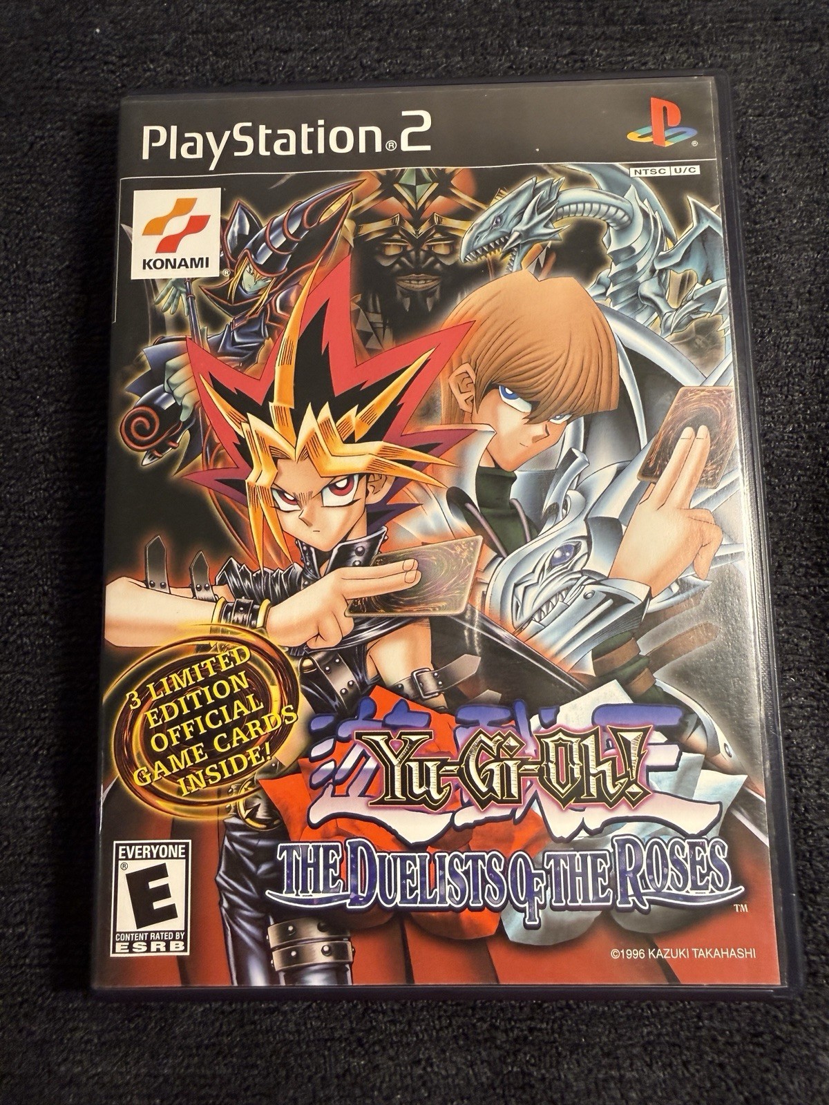 Konami Yu-Gi-Oh! The Duelists of the Roses PS2 Strategy Manual Included CIB