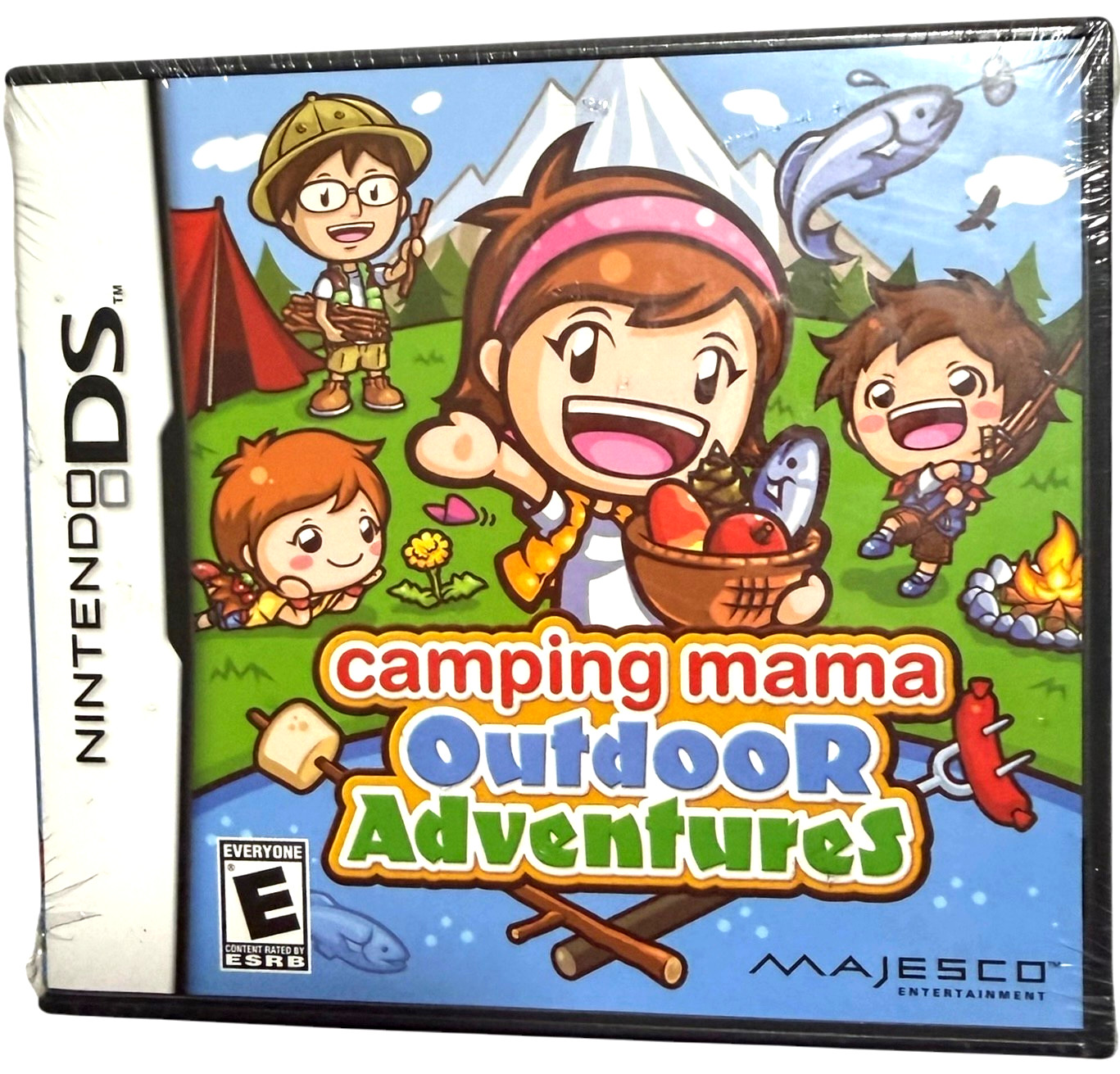 Nintendo DS Camping Mama OUTDOOR ADVENTURES Rated E-Everyone NEW Factory Sealed