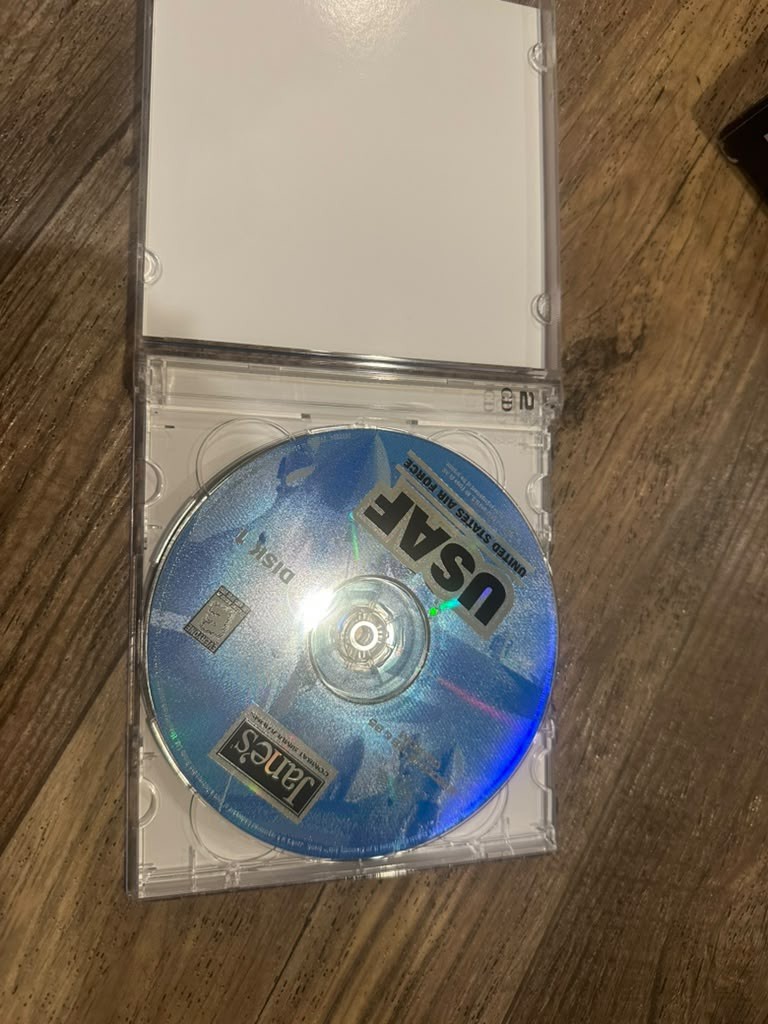 Jane’s USAF United States Air Force Combat simulations PC Game CD-Rom with Box