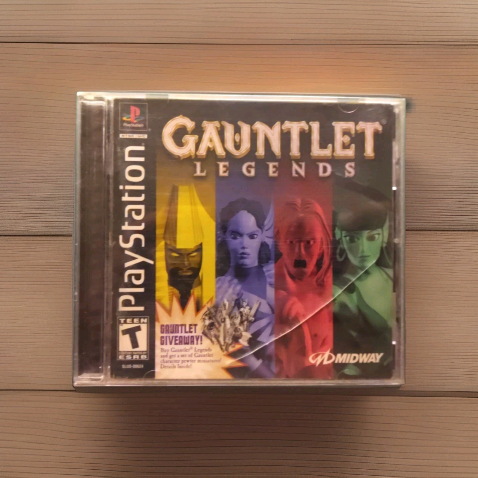 Gauntlet Legends PS1 Black Label Good Condition – Complete – Tested & Working