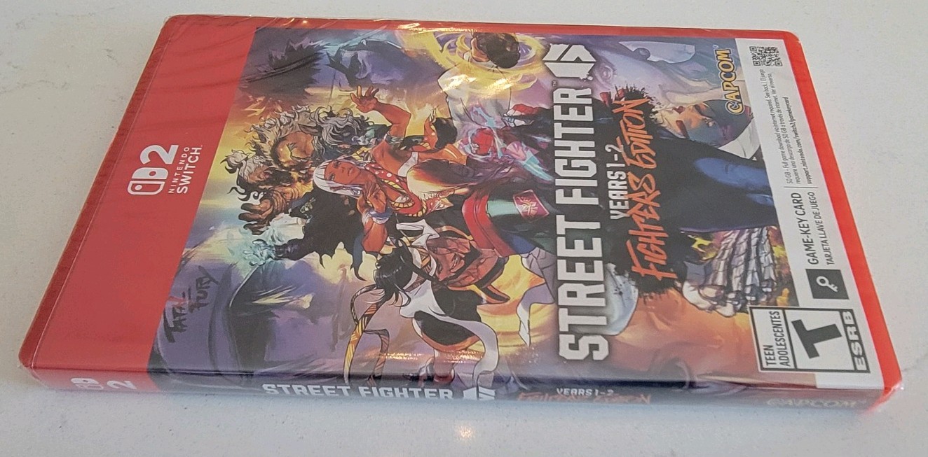 Street Fighter 6 Years 1-2 Fighters Edition – Nintendo Switch 2 Brand New Sealed