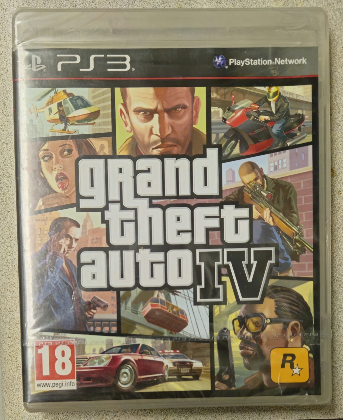 Grand Theft Auto IV PS3 PlayStation 3 PAL New Sealed