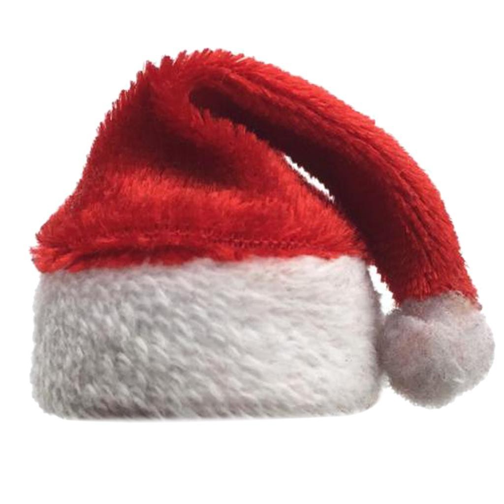 1:6 Red Cloth Christmas Hat Xmas 7cm for 12“ Phicen/Kumik Figure Toys