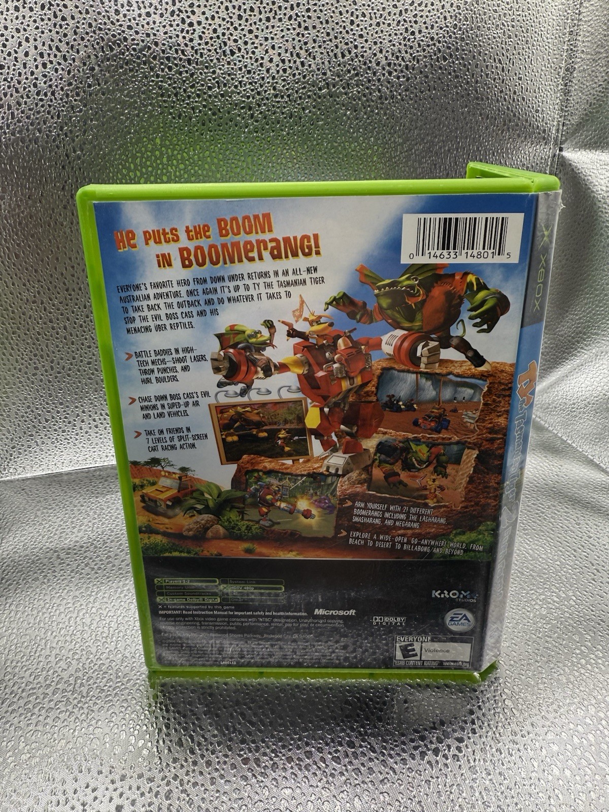 Ty the Tasmanian Tiger 2: Bush Rescue (Microsoft Xbox, 2004) Tested ! Complete !