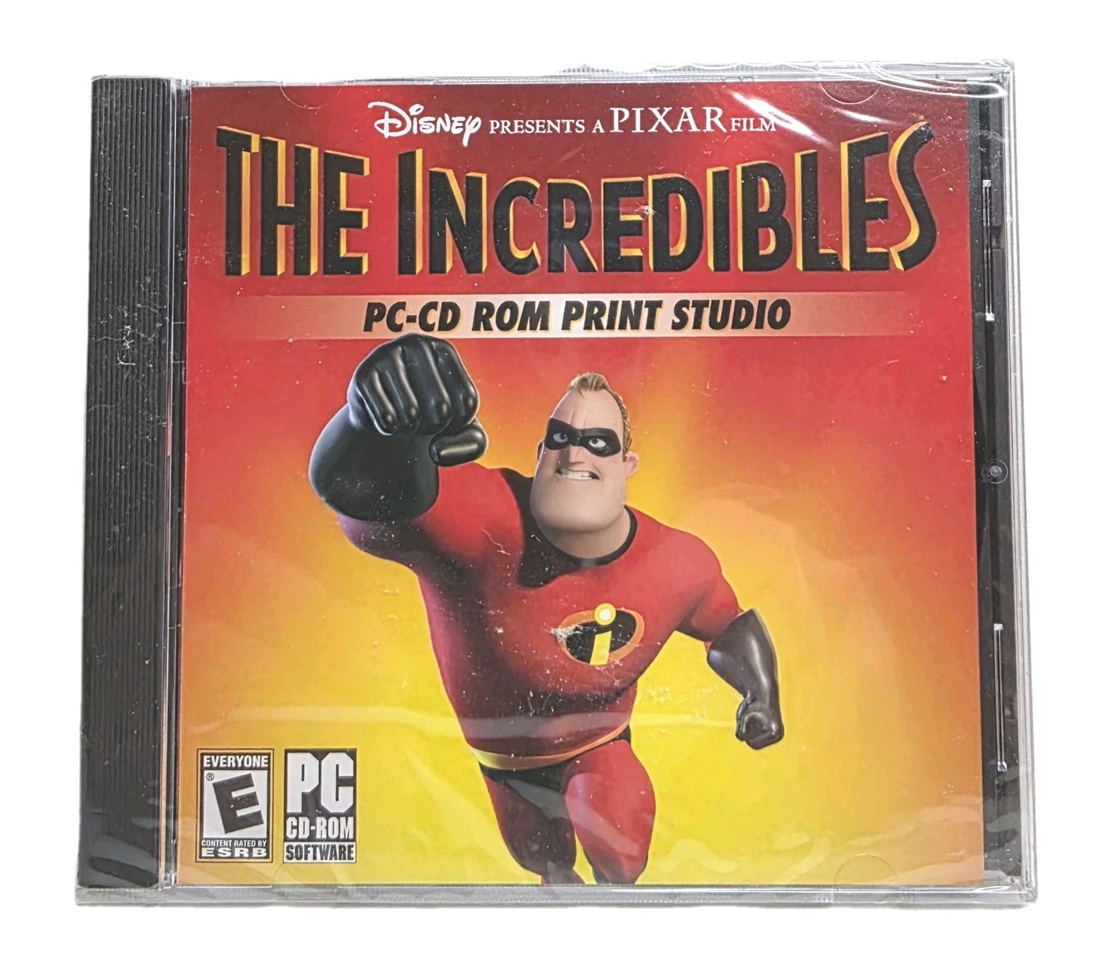 The Incredibles Disney PC- CD ROM Print Studio Software New Sealed Rated E
