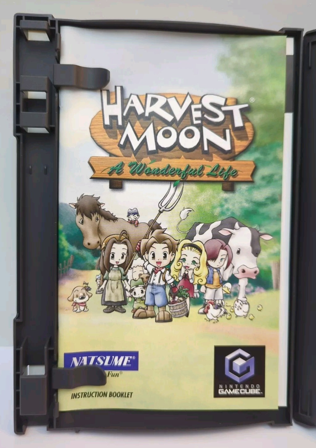 Harvest Moon: A Wonderful Life (Nintendo GameCube, 2004) CIB, Reg Card