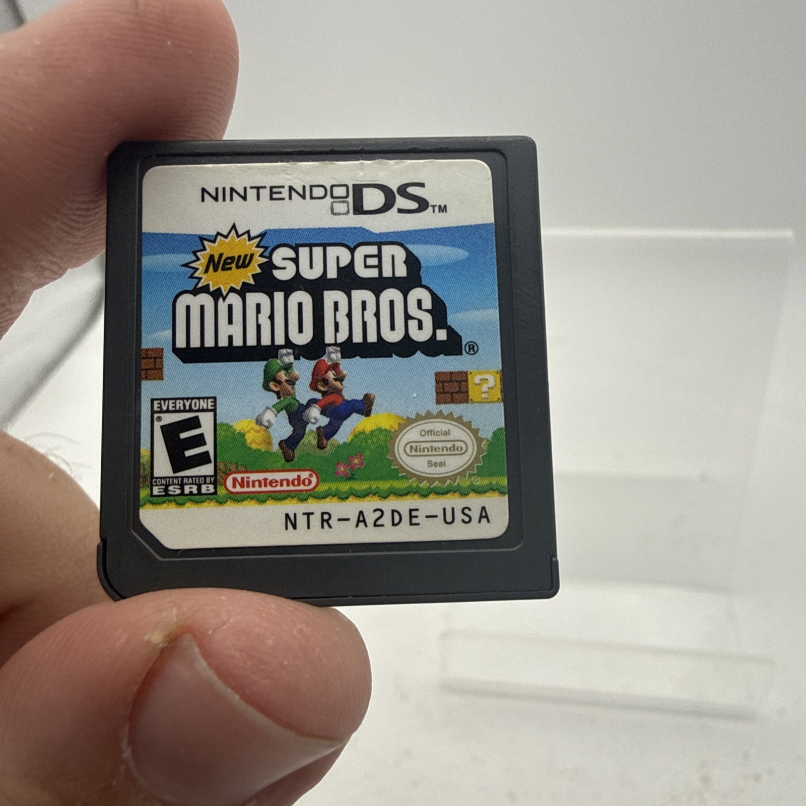 Super Mario Bros Nintendo DS Complete CIB w/ Manual & Inserts Tested Authentic