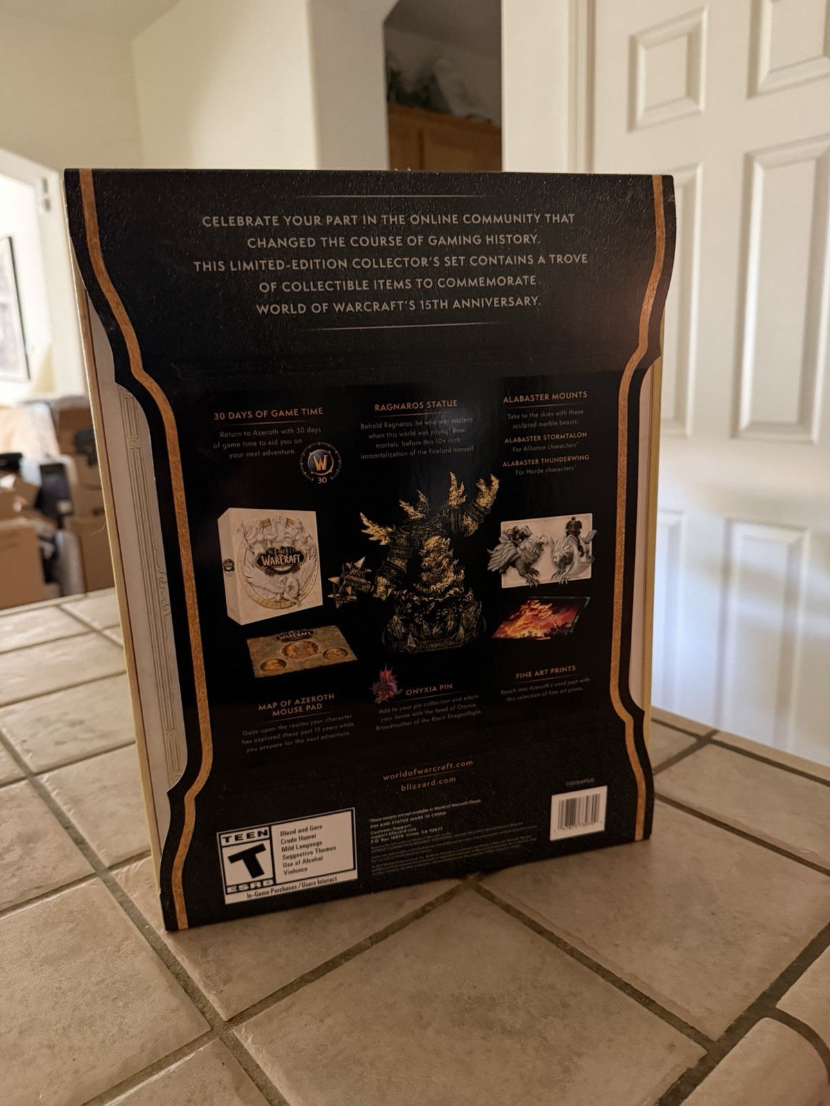 World of Warcraft: 15th Anniversary Collector’s Edition – PC Unopened