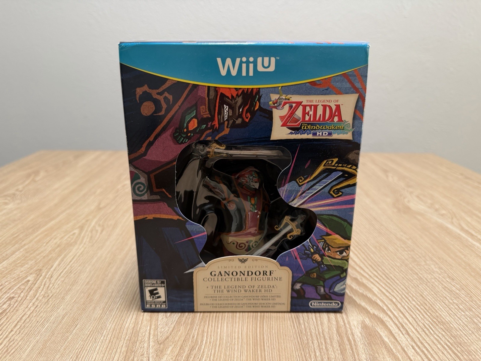 Legend Of Zelda: Wind Waker HD Limited Edition (Ganondorf Figure) [Wii U] NIB