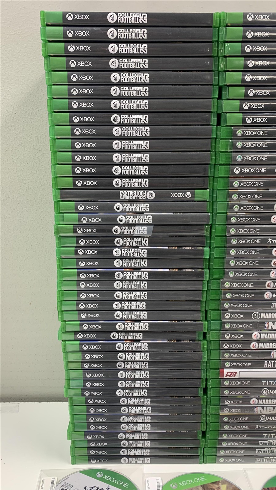 Lot of 230 Xbox One & Series X Games Mixed Titles Bulk Wholesale Tested