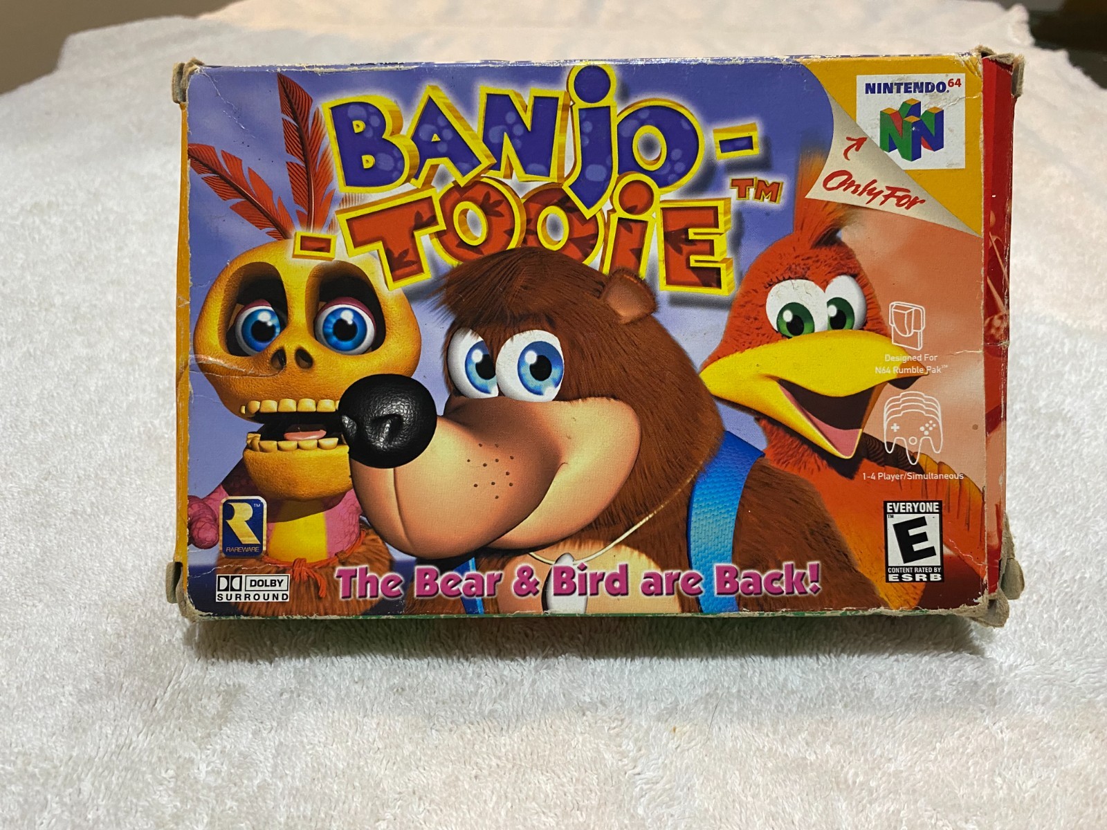 Banjo Tooie Nintendo N64 CIB, Tested, Good Condition