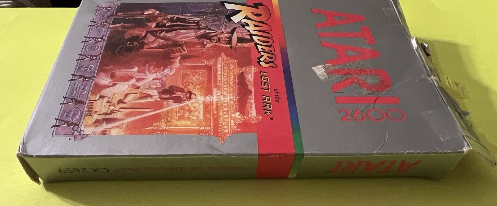 Raiders of the Lost Ark (Atari 2600, 1982) Complete In Box Manual Cleaned Tested