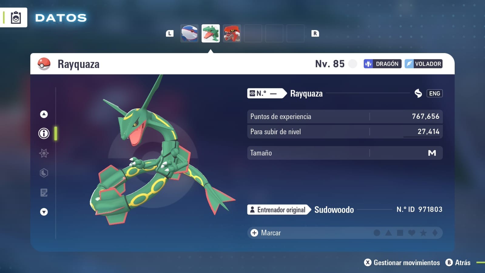 ALL LEGENDARY POKEMON MEGADIMENSION DLC POKEMON LEGENDS ZA Z-A✨CUSTOM/UNTOUCHED