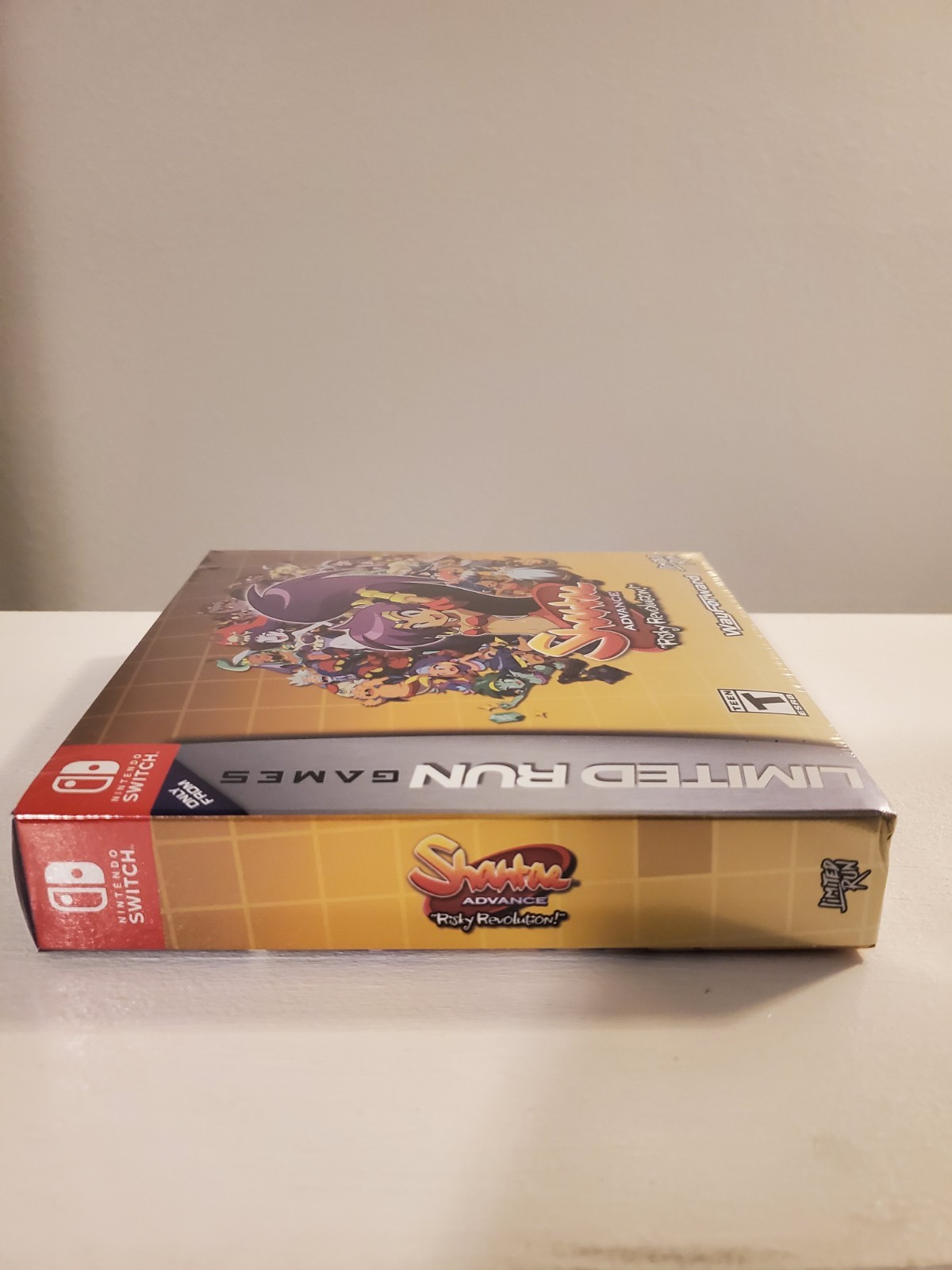 SHANTAE ADVANCE RISKY REVOLUTION COLLECTORS CLASSIC EDITION LIMITED RUN GAMES!