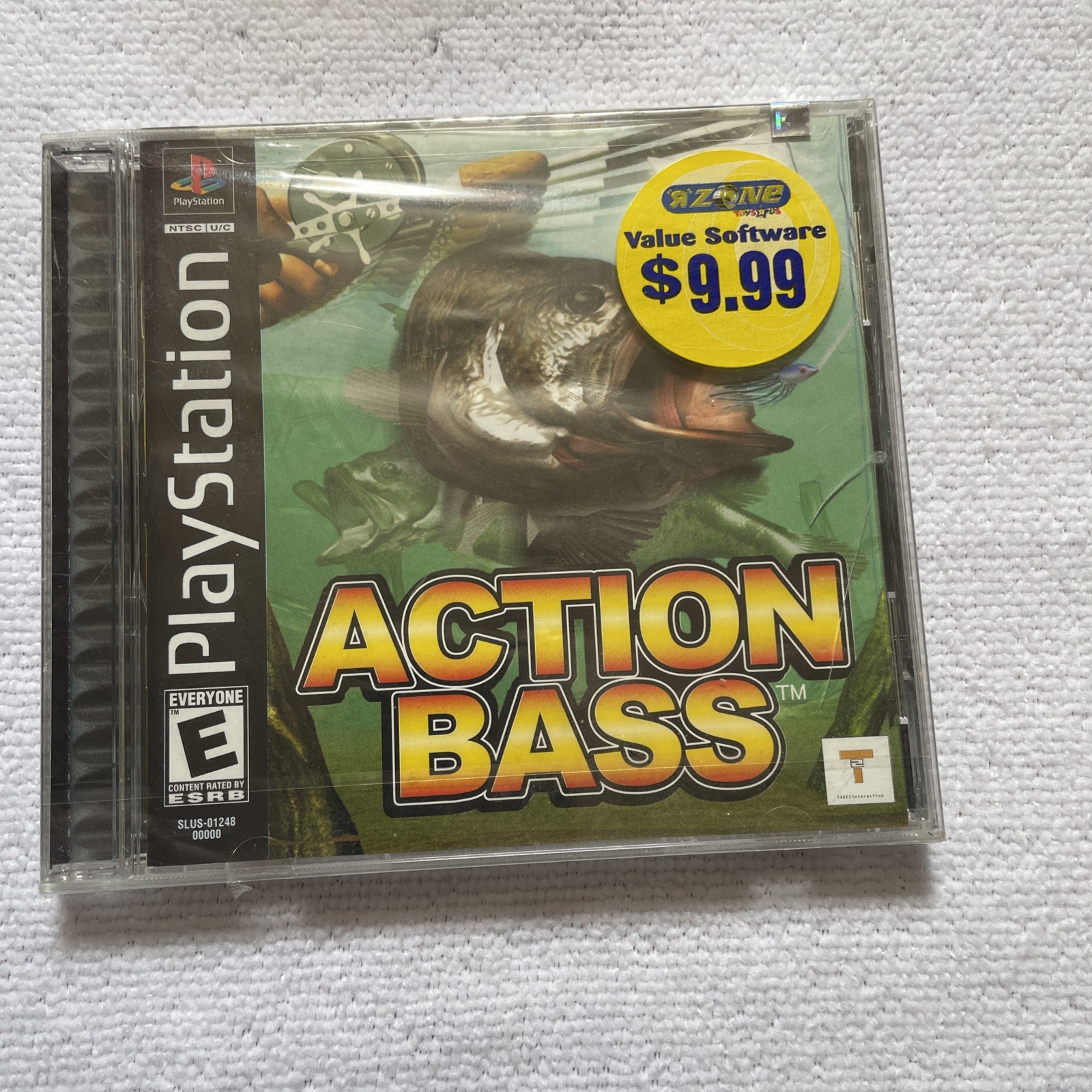 Action Bass Black Lbl Take 2 Interactive PS1 BRAND NEW SEALED (See Photos)