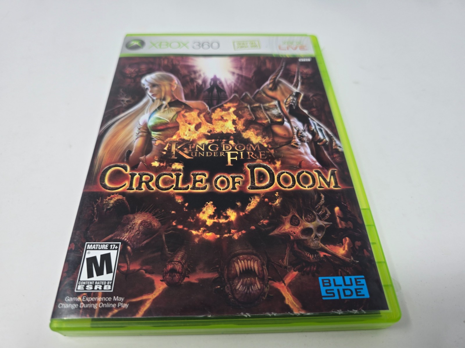 Kingdom Under Fire: Circle of Doom (Microsoft Xbox 360 2008) Complete Tested