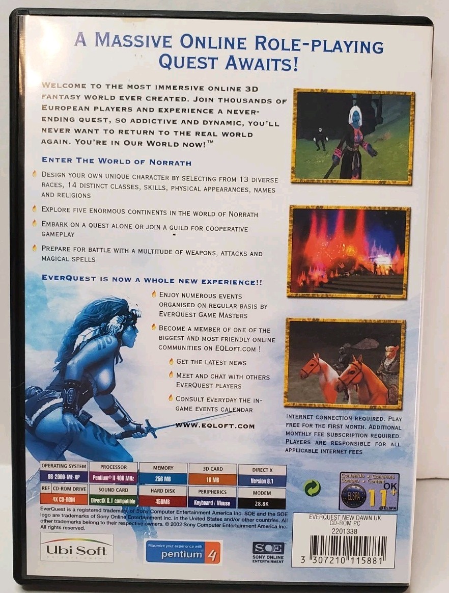 EverQuest: New Dawn – United Kingdom Exclusive Anthology Release