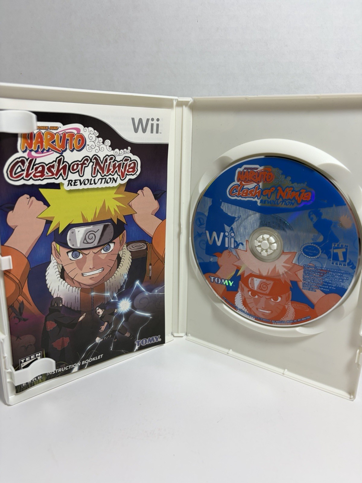 Naruto: Clash of Ninja Revolution Lot 1 & 2 Nintendo Wii Game Lot – Great Disks