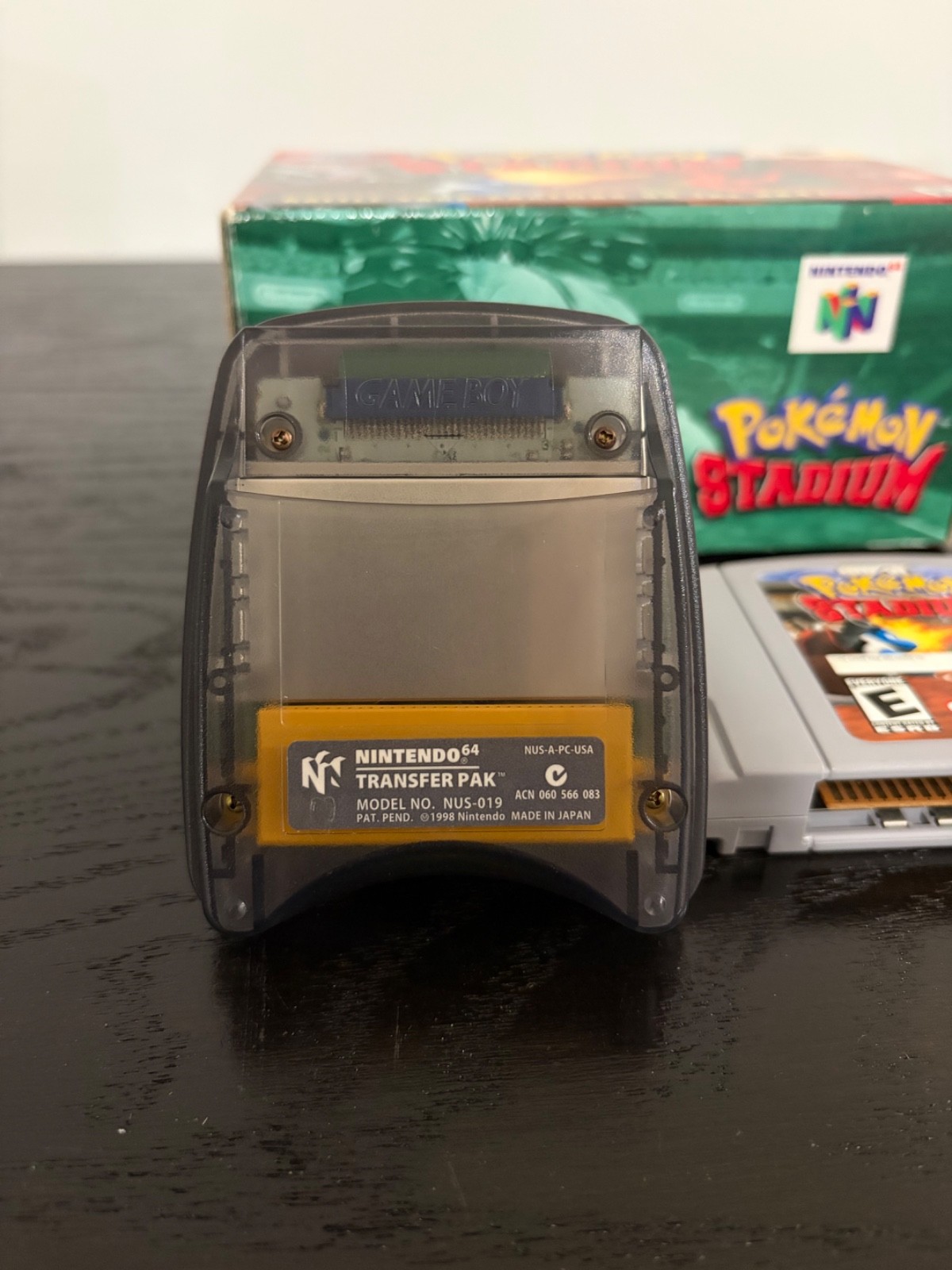 Pokemon Stadium – Nintendo 64 N64 – with box no instructions original owner