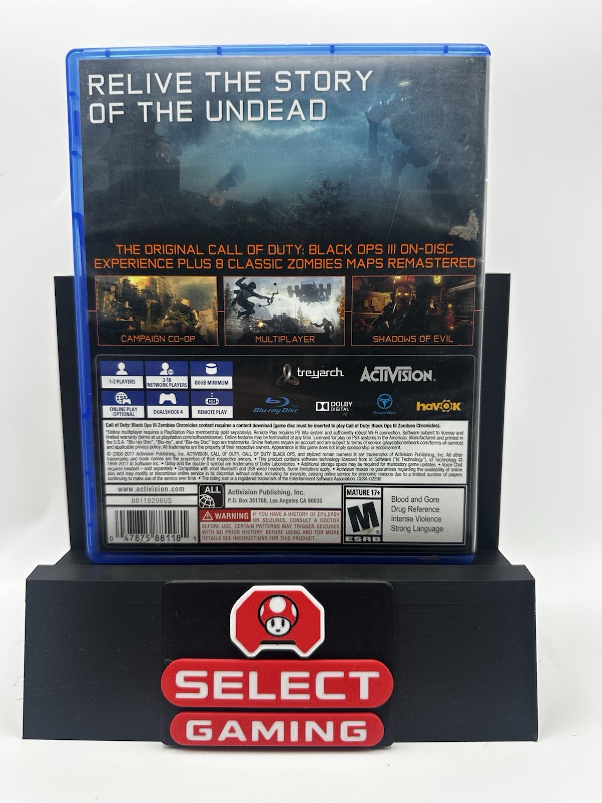 Call of Duty Black Ops III – Zombie Chronicles Edition for Sony Playstation 4