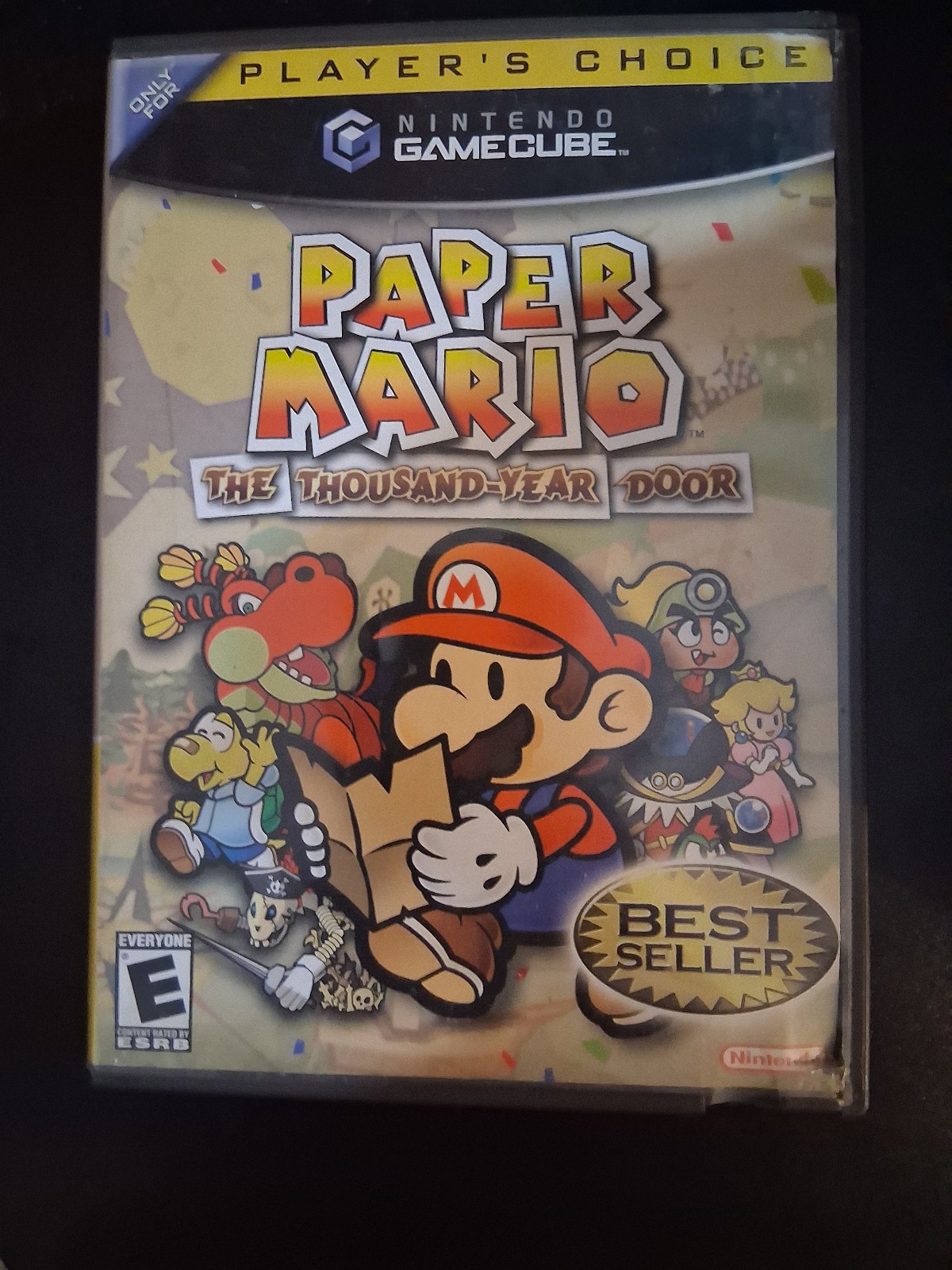 Paper Mario: The Thousand-Year Door (Nintendo, 2004) CIB. Manuel Damaged
