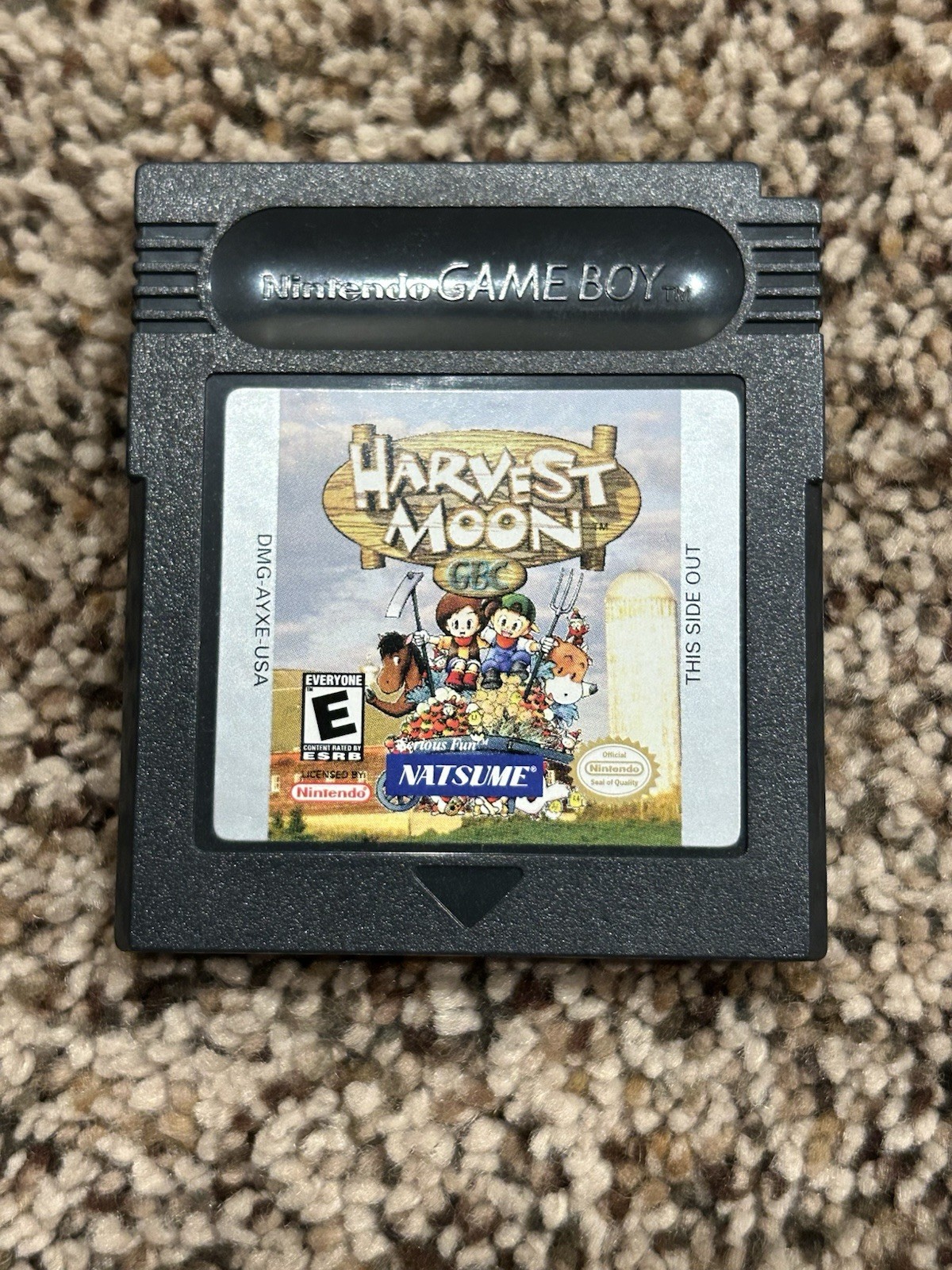 Harvest Moon GBC (Nintendo Game Boy Color, 1999)