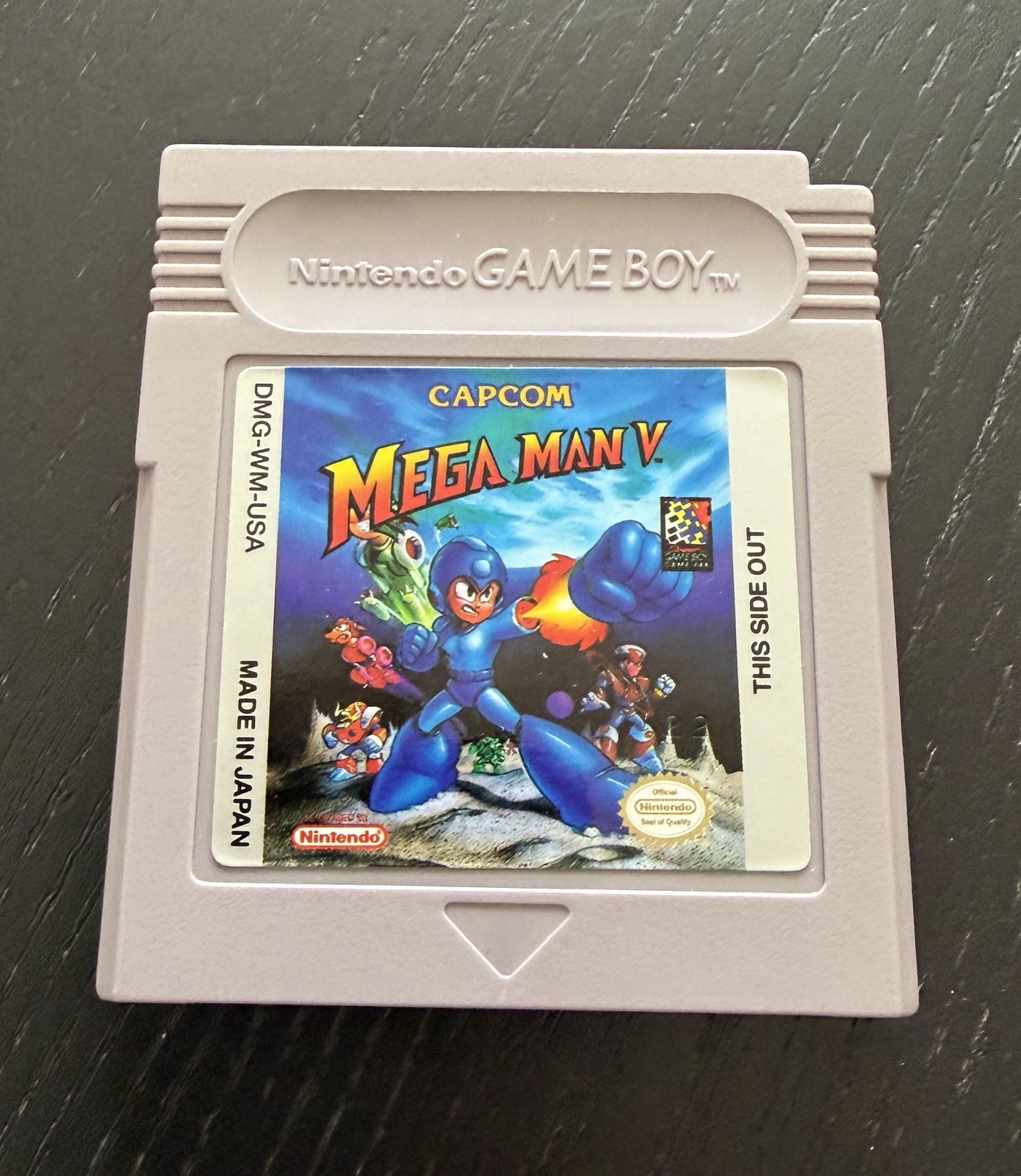 Mega Man V (Game Boy, 1994) AUTHENTIC Cartridge Only. Tested. Great Condition.
