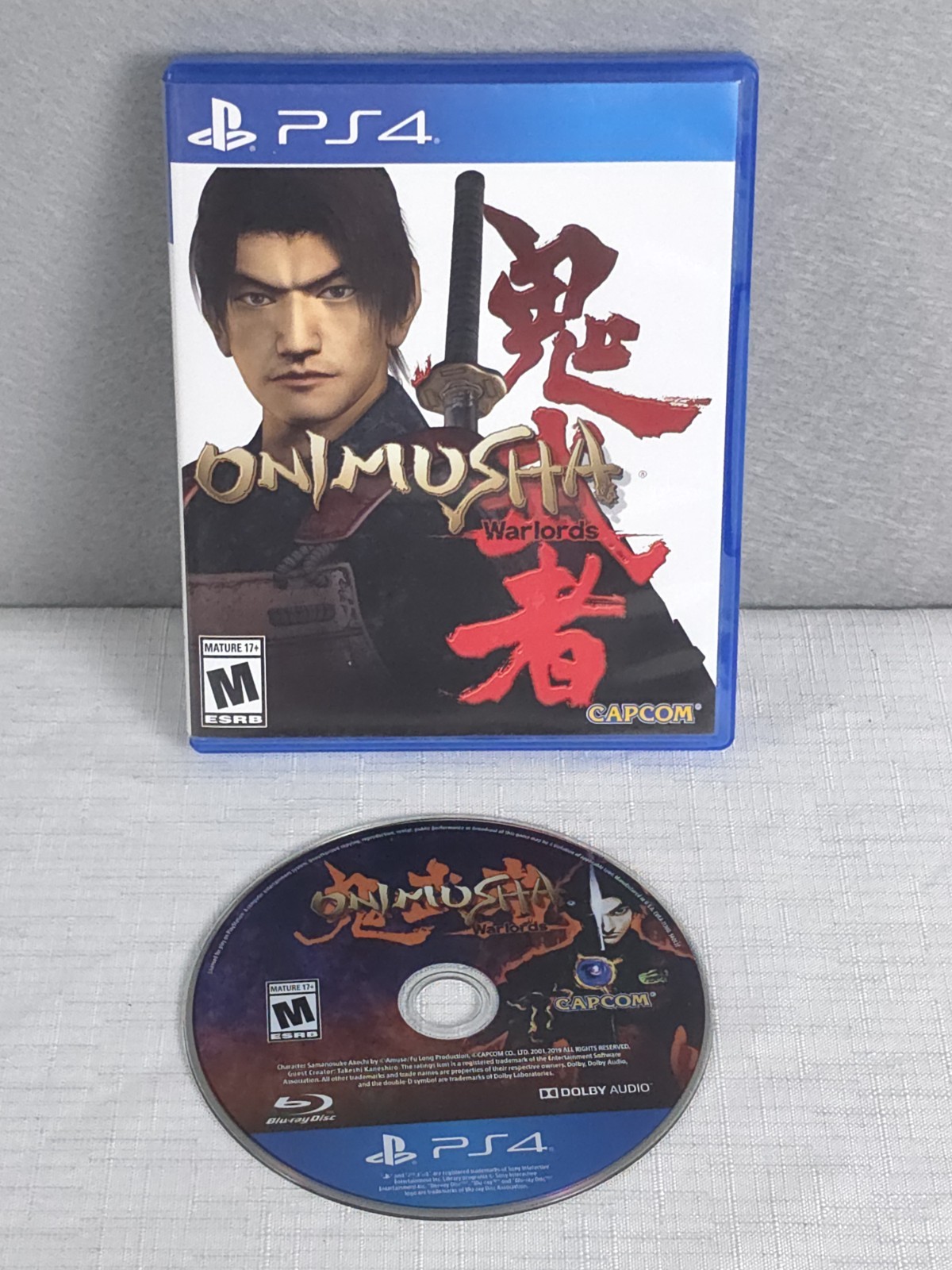 Onimusha: Warlords PlayStation 4 PS4 Action Samurai Capcom Excellent Disc