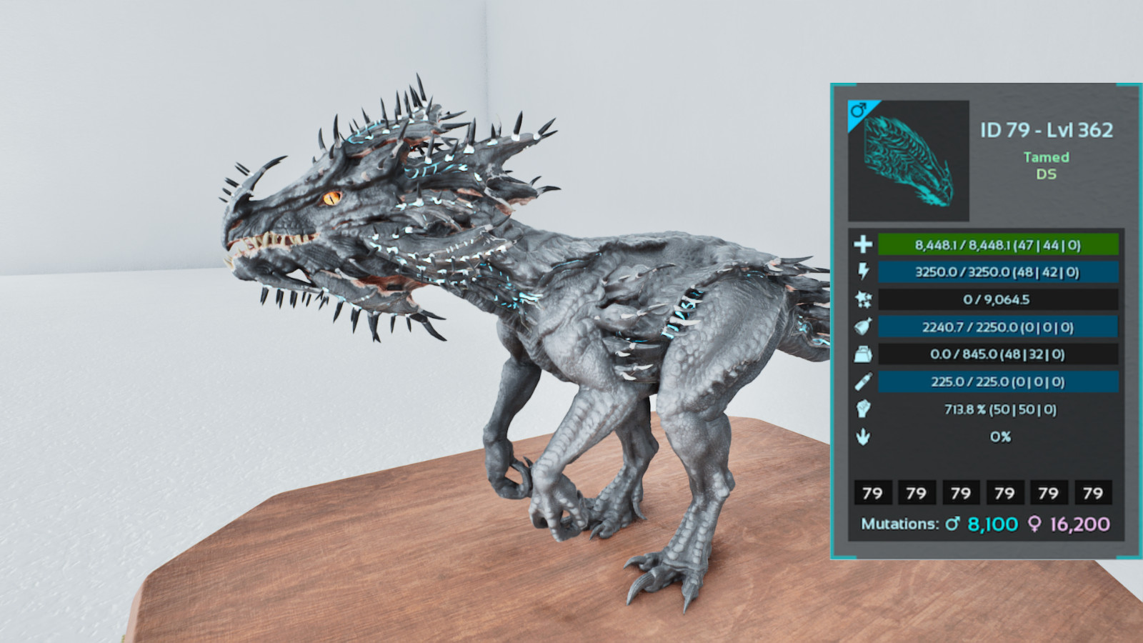 🔥ARK Survival Ascended OFFICIAL PVE – VELONA SOLID TOP STATS