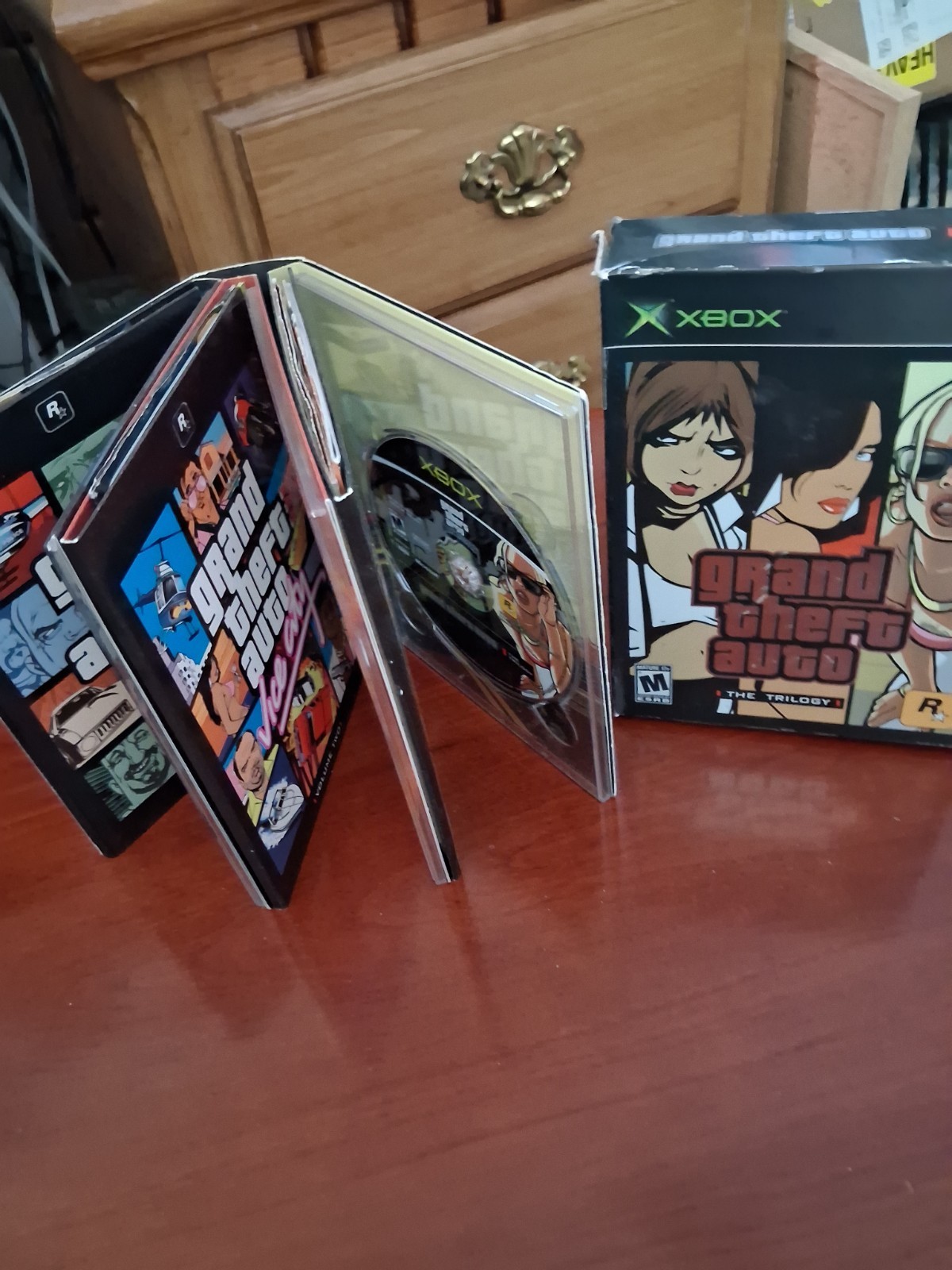 Rockstar Games Grand Theft Auto: The Trilogy w/ Manual M 2005 NTSC-U/C Xbox