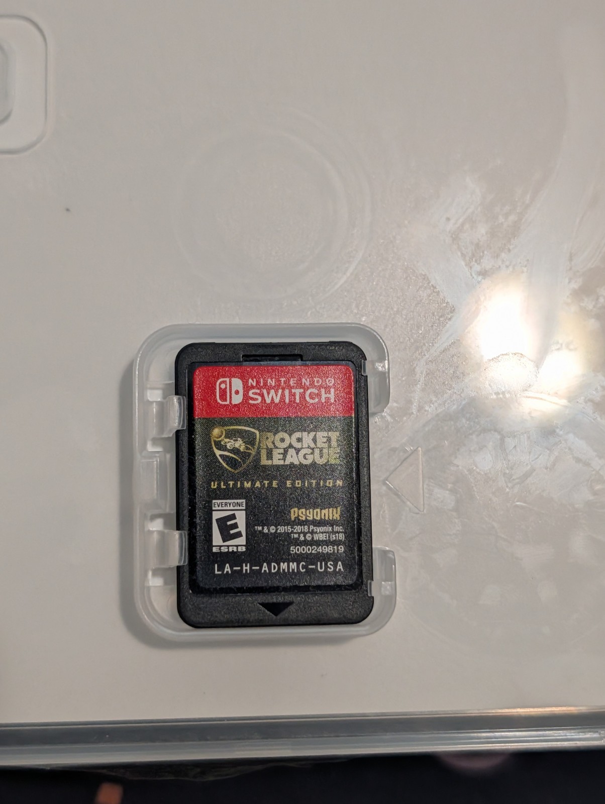 Rare Nintendo Switch Rocket League Ultimate Edition 2018 Holo Art Case