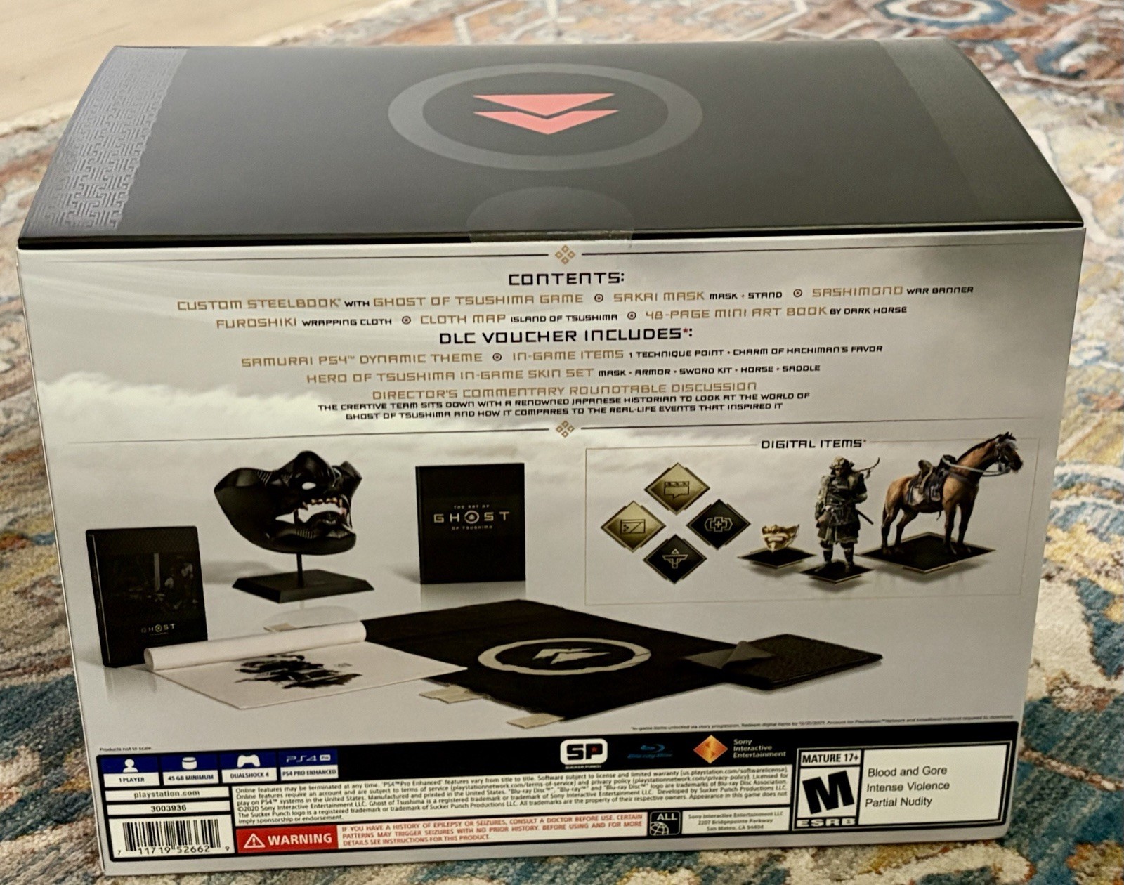 Ghost of Tsushima Collectors Edition – Sony PlayStation 4 – NEW/FACTORY SEALED