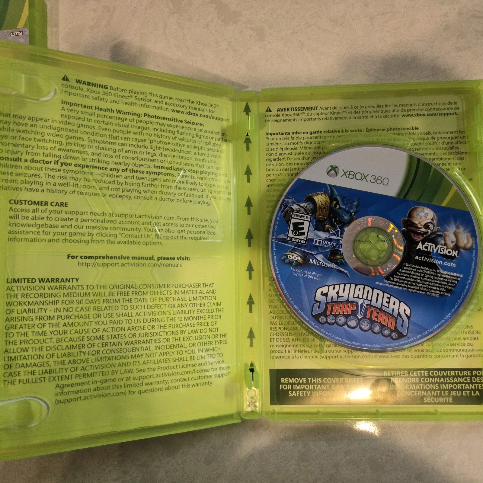 Xbox 360 Skylanders Bundle Games Giants Swap Force Trap Team
