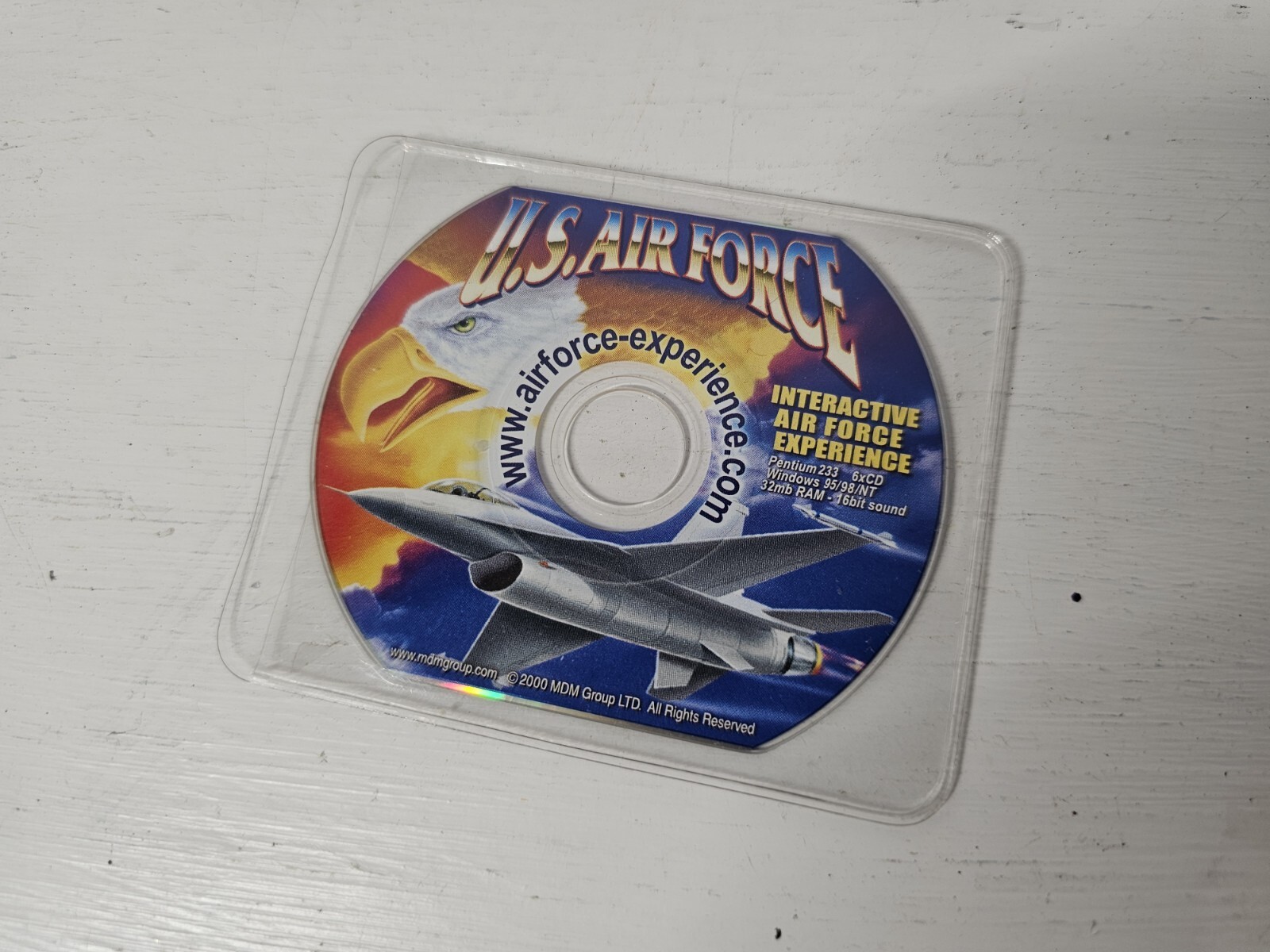 US UNITED STATES AIR FORCE Interactive Experience CD – Recruitment CD-Rom