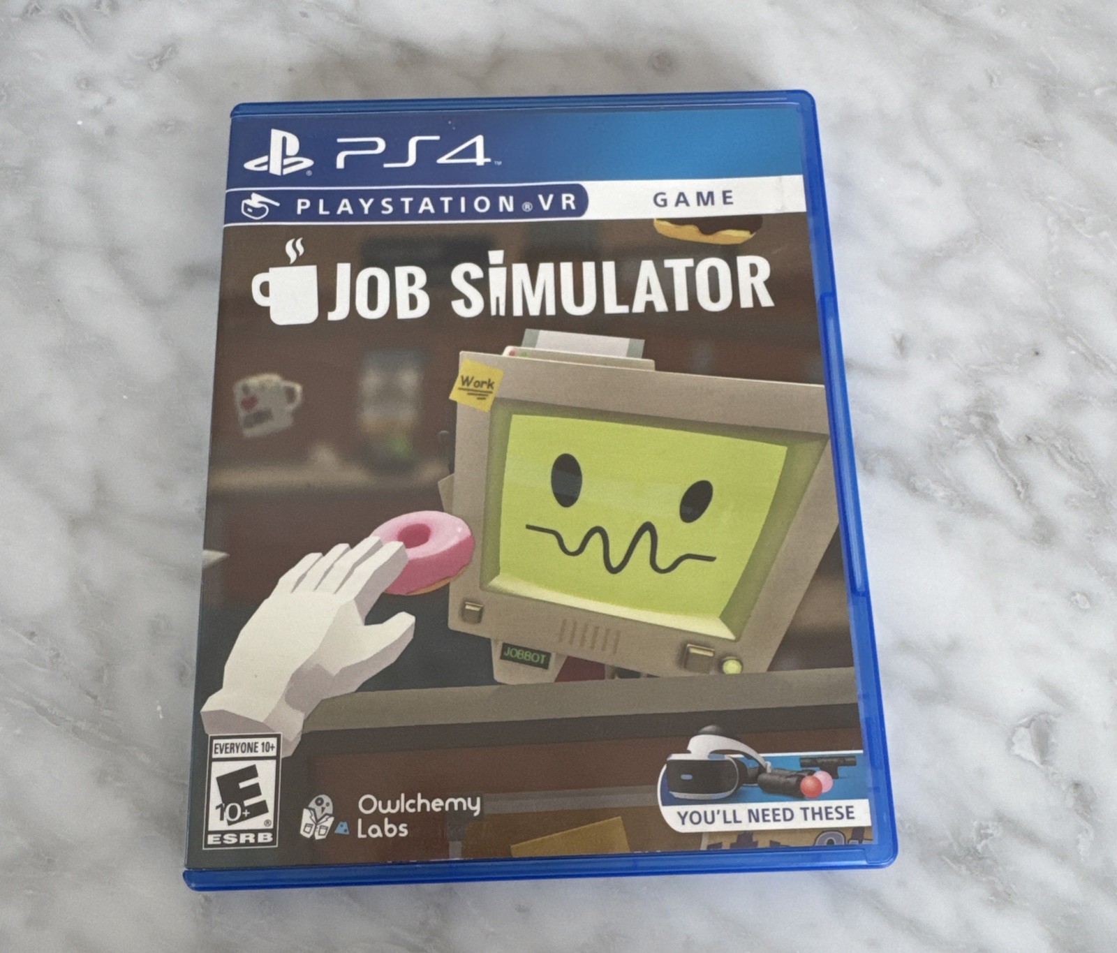 Job Simulator PlayStation 4 VR Simulation Game CIB PS4 VR NTSC Excellent
