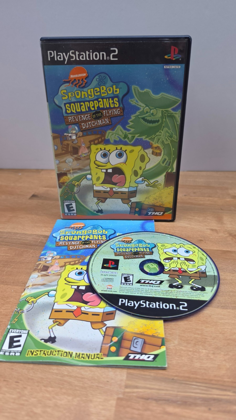 SpongeBob Squarepants Revenge of the Flying Dutchman PS2 PlayStation 2