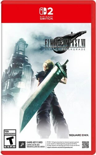 FINAL FANTASY VII REMAKE INTERGRADE (Game-Key Card) for Nintendo Switch 2 [New V