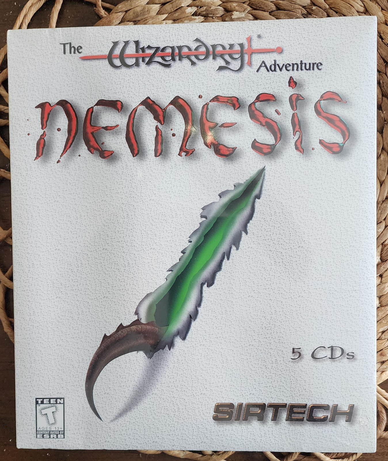 Nemesis: The Wizardry Adventure, 1996, Big Box, New & Factory Sealed
