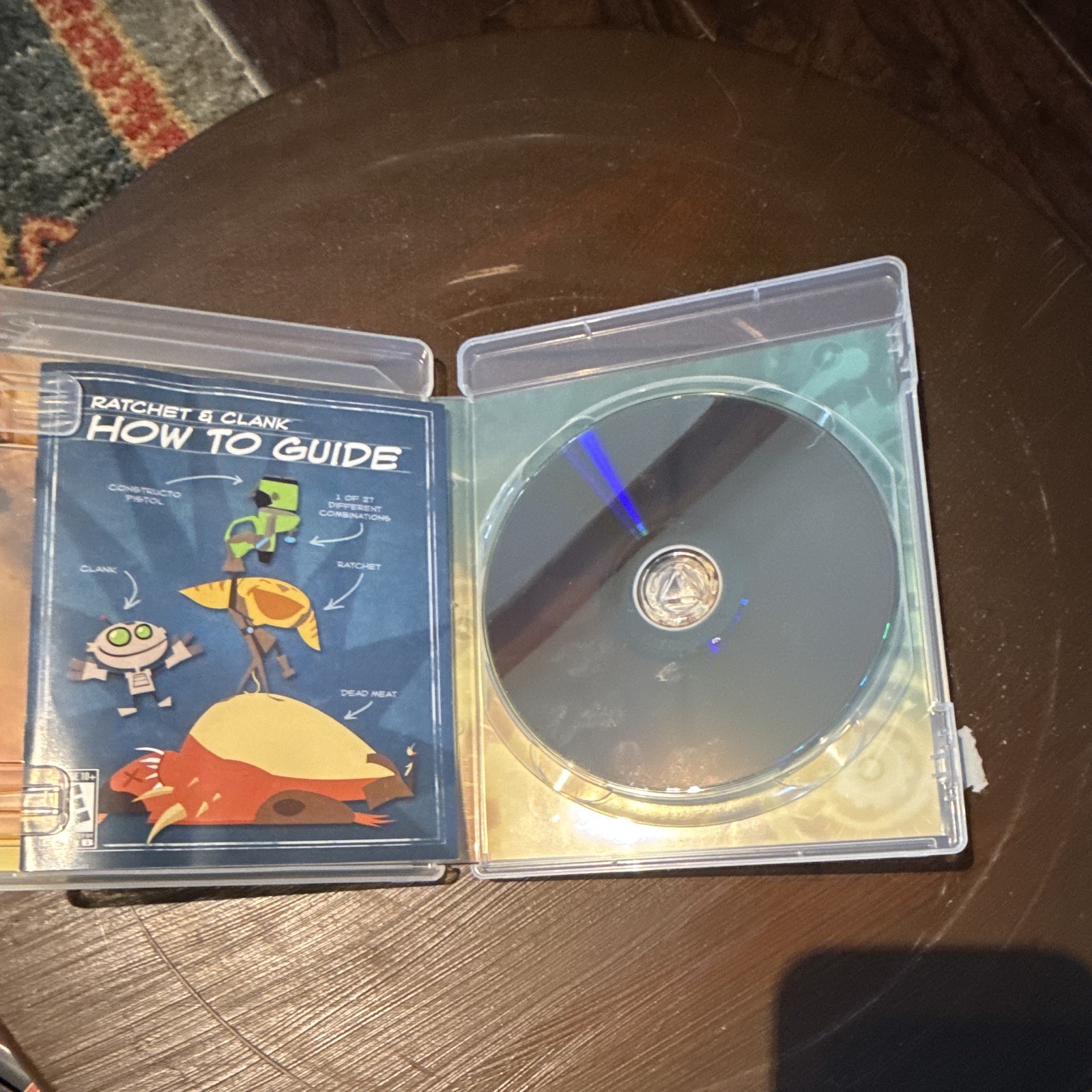 Ratchet & Clank Future: A Crack in Time PS3 Manual Included E10+ Action