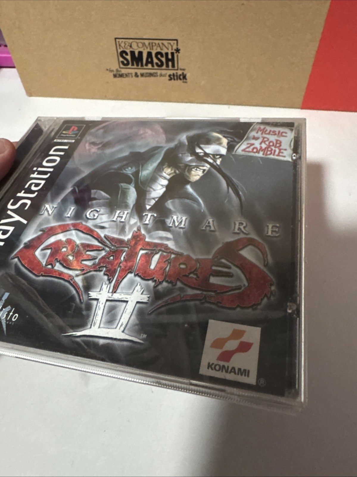 Konami Nightmare Creatures II PS1 2000 Manual Included M Mature.