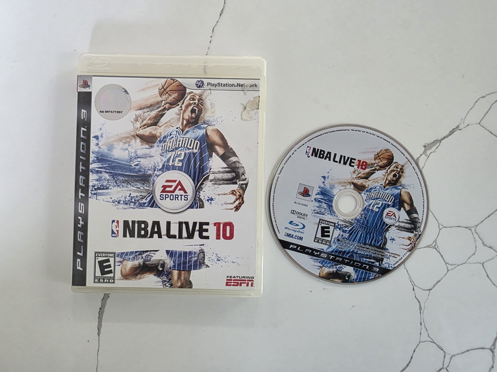 NBA Live 10 for PlayStation 3 PS3 No Manual Fast Free Shipping