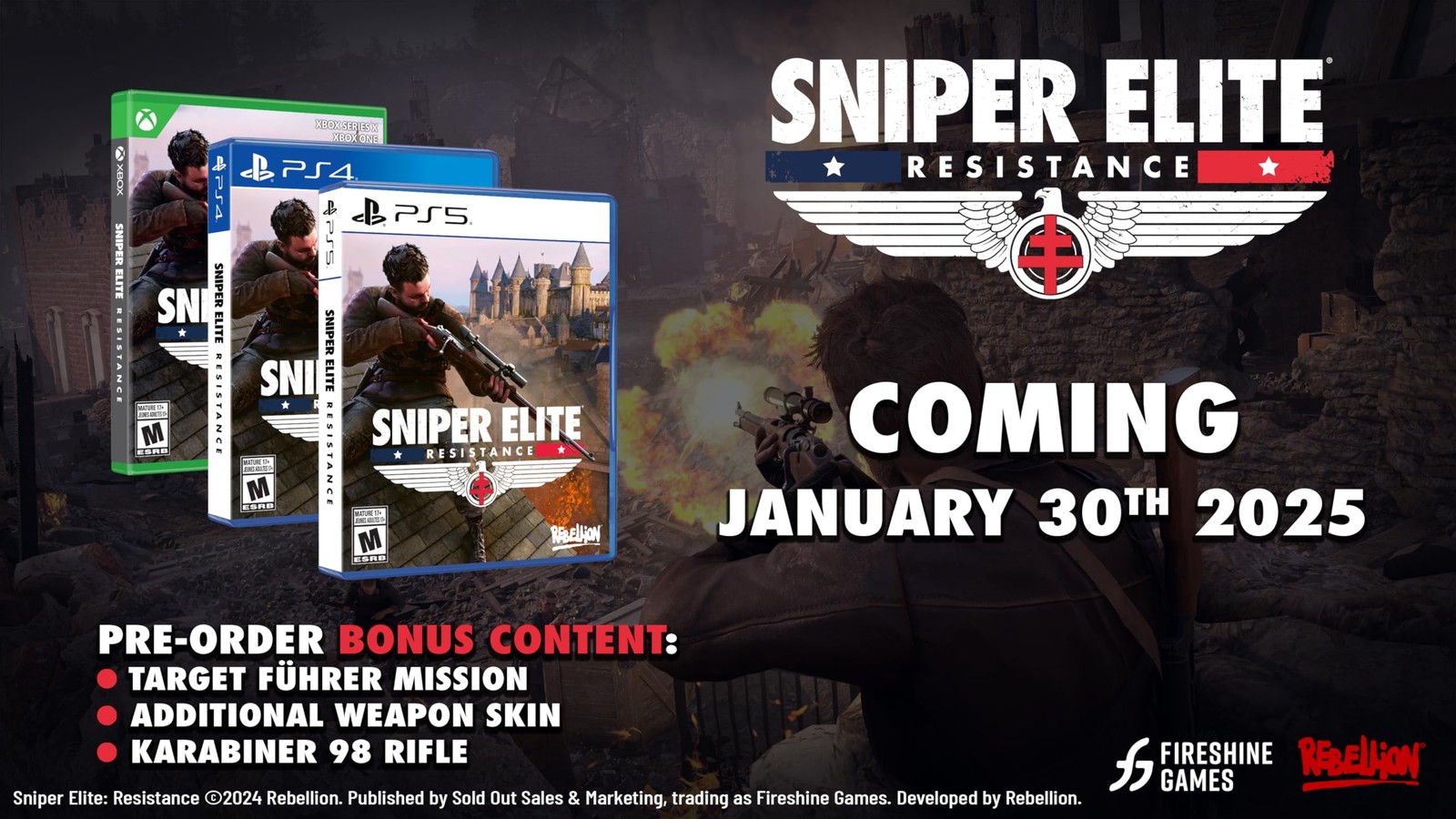 Sniper Elite: Resistance – PlayStation 4