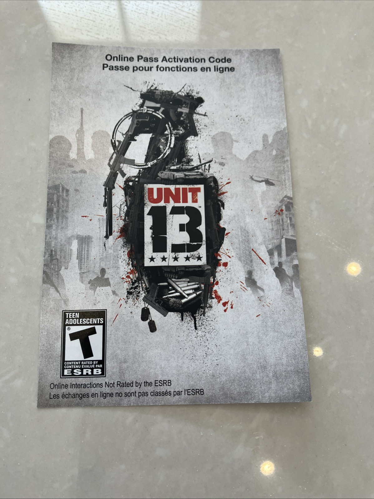 Unit 13 Vita CIB Complete w Insert. Tested (Sony PlayStation PS Vita, 2012)