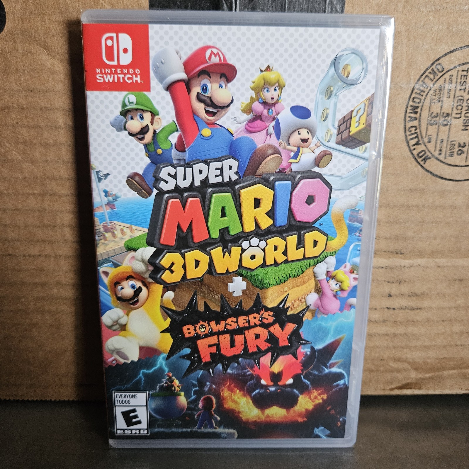 Super Mario 3D World + Bowser’s Fury – Nintendo Switch, NEW
