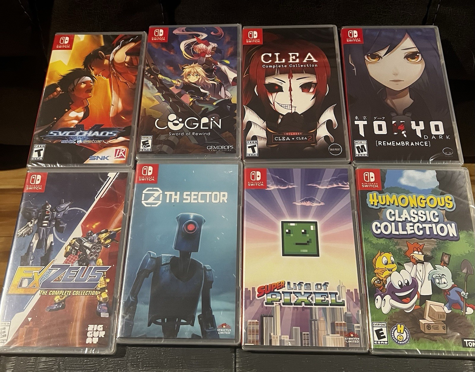 Nintendo Switch Game Bundle Assorted Games as Shown in Photo