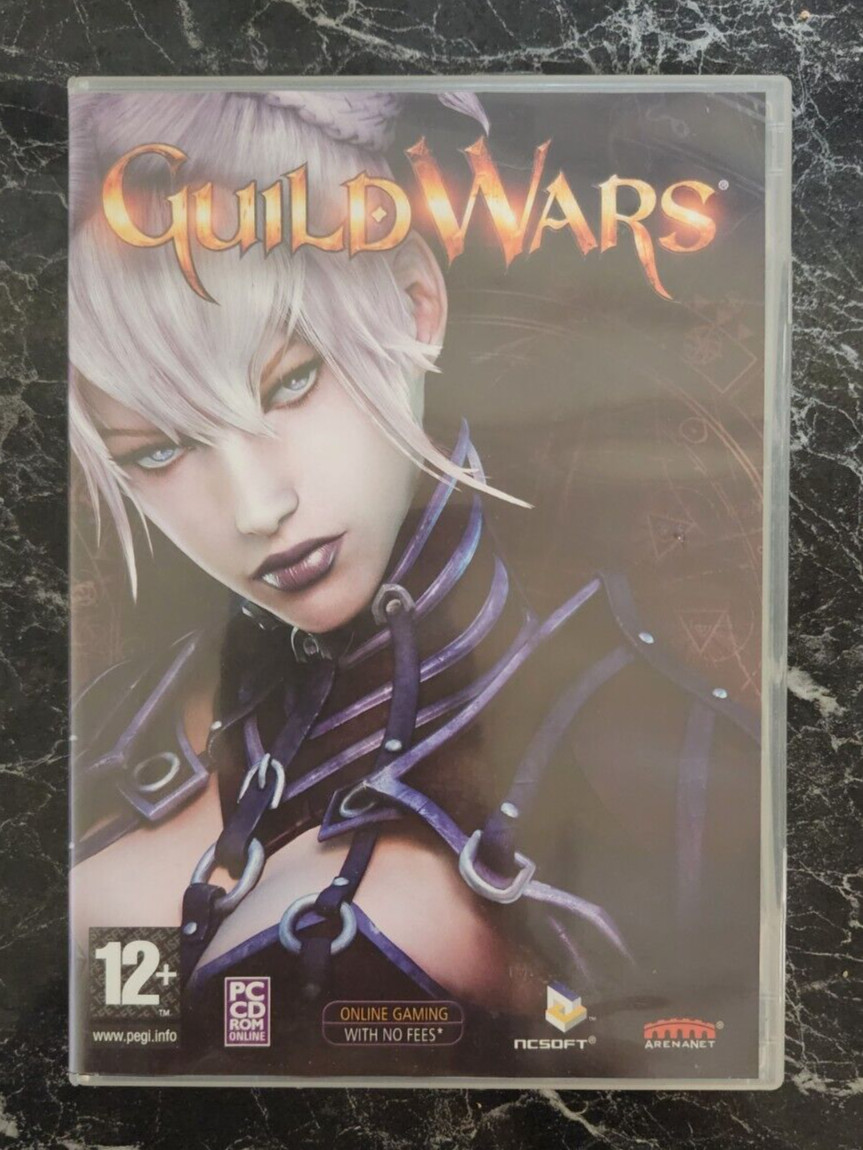 Vintage PC RPG Games Guild Wars & Factions CD Rom Role Playing Game 2006-07 VGC