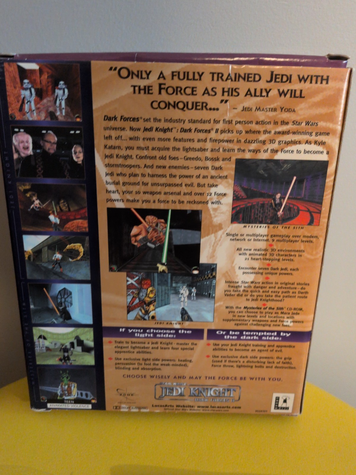 Star Wars: Jedi Knight Dark Forces II [Mysteries of the Sith Bundle] (PC, 1998)